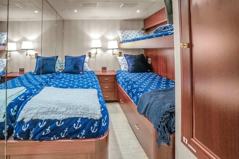 Slide: The Image of 85 Pacific Mariner CABANA Guest Stateroom with Bunks - 8140103