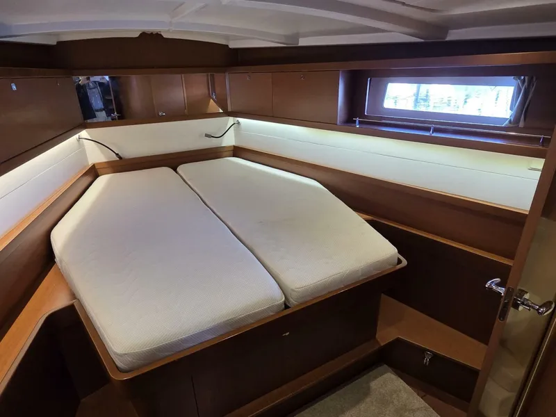 Slide: The Image of Spacious vee-berth with en suite head - 7937464