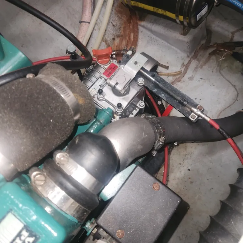 Slide: The Image of 44 Transmission Exhaust Elbow Starboard Transmission Exhaust Elbow Starboard - 7937844
