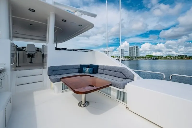 Slide: The Image of Westport 112 LILA CUY Boat Deck Setee - 7930401
