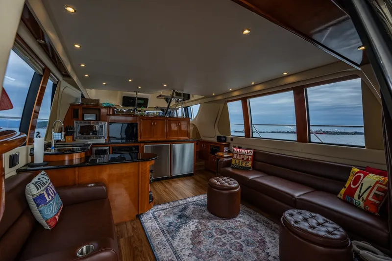 Slide: The Image of Carver Yachts 530 Voyager Pilothouse 2003 - 7937699