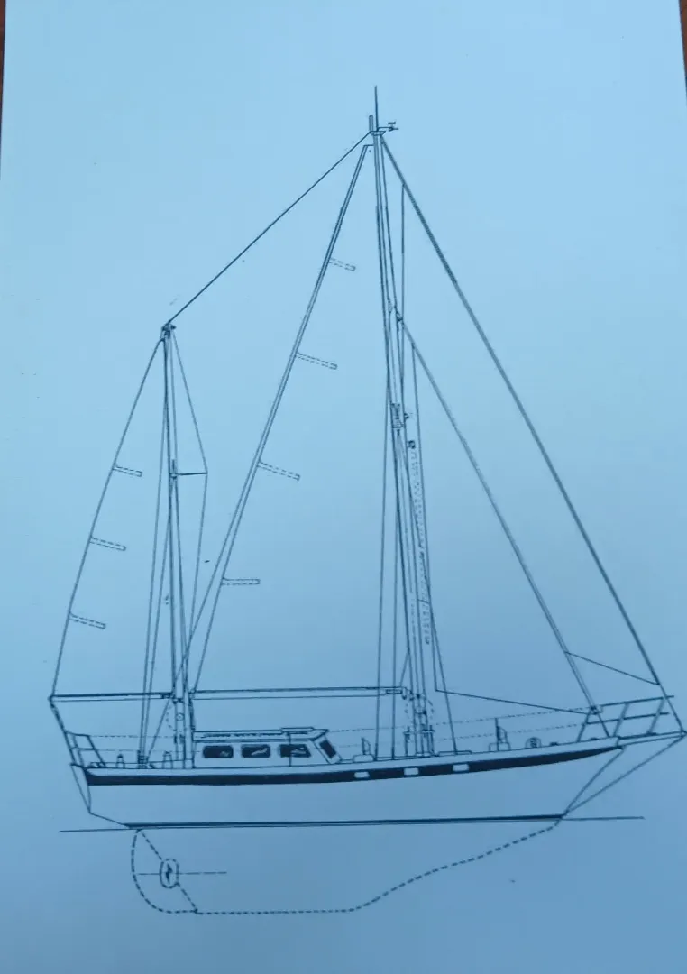 Slide: The Image of Endurance 35 Ketch 1976 - 7937725