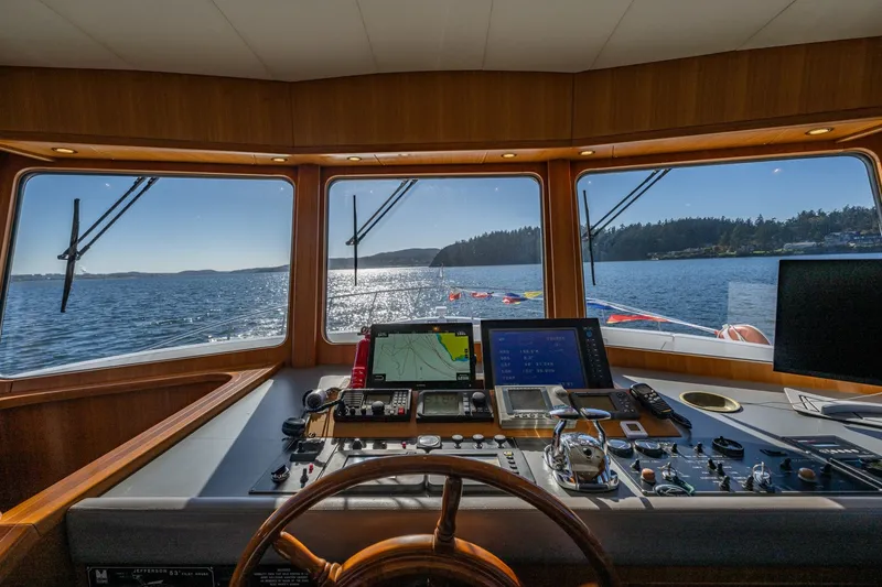 Slide: The Image of Jefferson 53 Pilothouse 2003 - 8510420