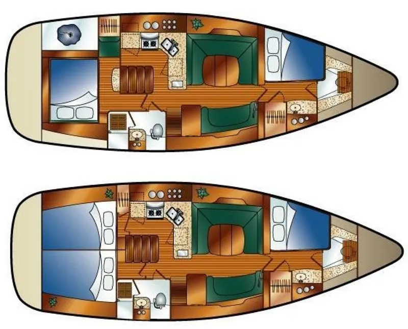 Slide: The Image of Hunter 41 Deck Salon 2007 - 8057474