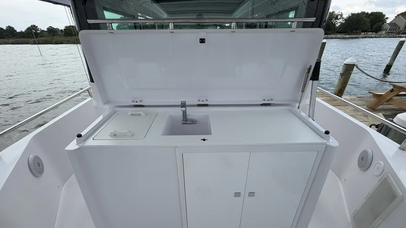 Slide: The Image of Axopar 28 Cabin w/Wet Bar 2023 - 8054767