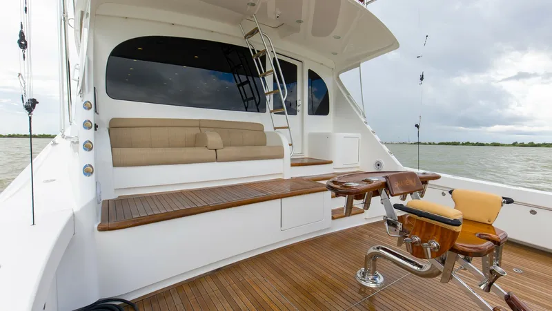 Slide: The Image of 2017 72 Viking Enclosed Bridge Share-E Rear Deck (6) - 8087263