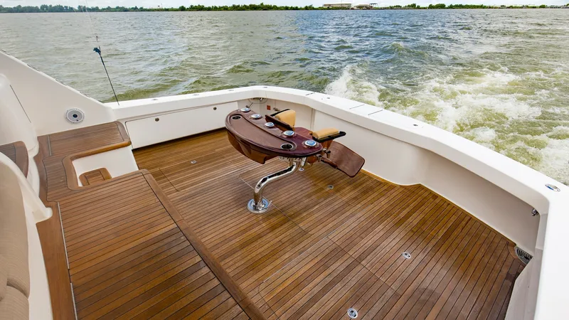 Slide: The Image of 2017 72 Viking Enclosed Bridge Share-E Rear Deck (15) - 8087271