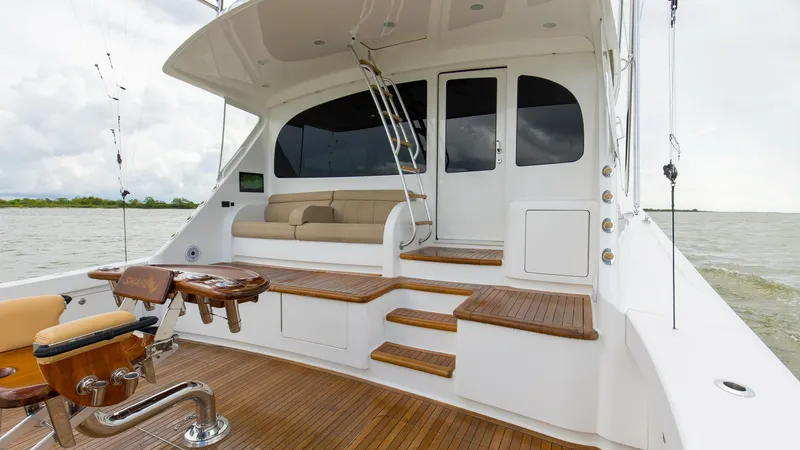 Slide: The Image of 2017 72 Viking Enclosed Bridge Share-E Rear Deck (2) - 8087260