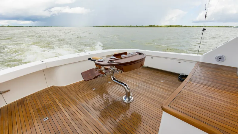 Slide: The Image of 2017 72 Viking Enclosed Bridge Share-E Rear Deck (1) - 8087259