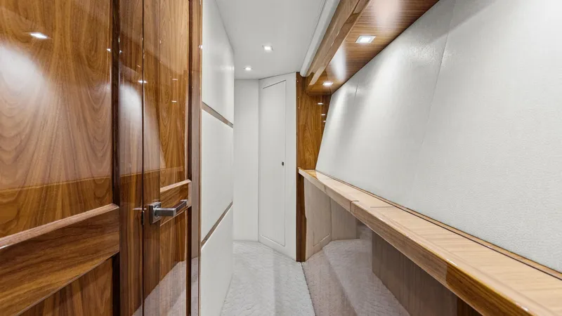 Slide: The Image of 2017 72 Viking Enclosed Bridge Share-E Hallway (2) - 8087228
