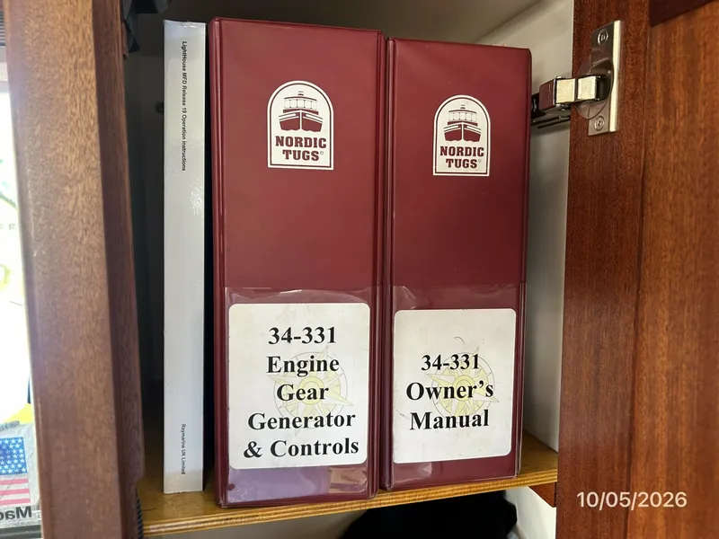 Slide: The Image of 34' Nordic Tugs manuals - 8136933