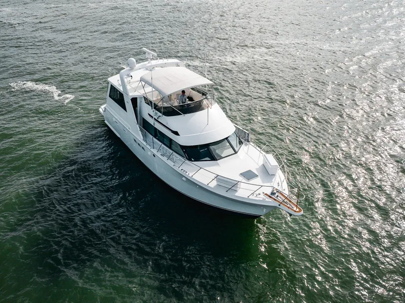 Slide: The Image of Hatteras 52 Cockpit Motor Yacht 1995 - 8172969
