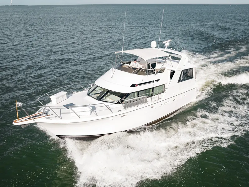 Slide: The Image of Hatteras 52 Cockpit Motor Yacht 1995 - 8173008