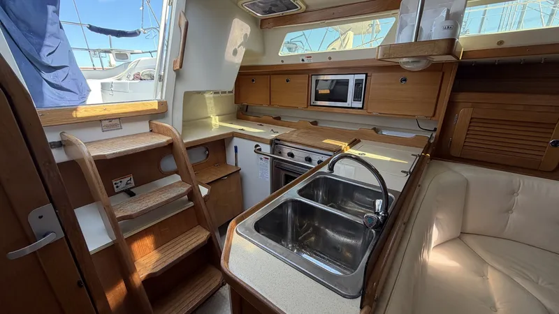 Slide: The Image of Catalina36 58 Galley Companionway - 8313734