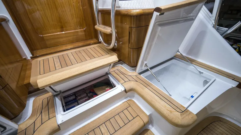 Slide: The Image of 2026 Winter Custom Yachts 75 Open Convertible- MISS CARRIE- Cockpit - 8439695