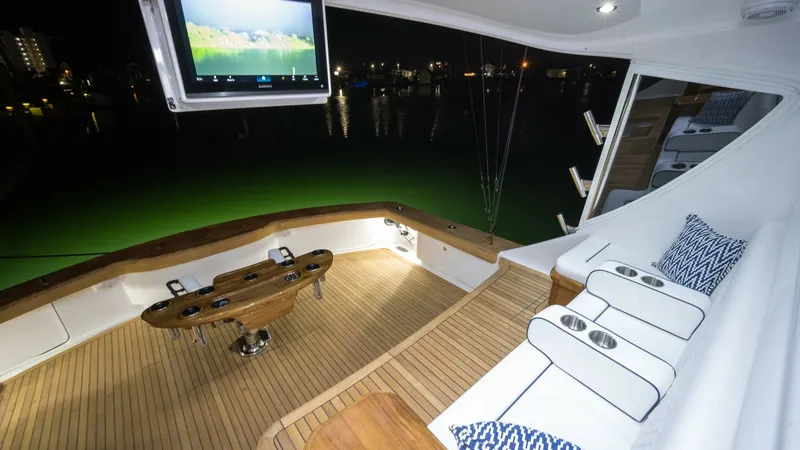 Slide: The Image of 2026 Winter Custom Yachts 75 Open Convertible- MISS CARRIE- Cockpit - 8439656