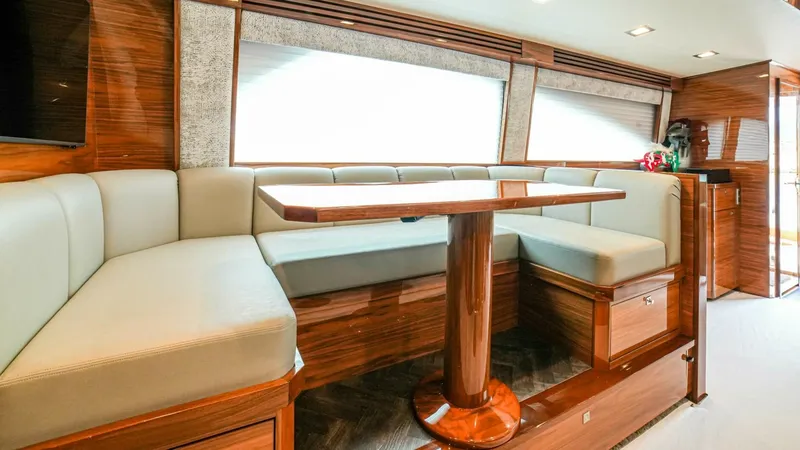 Slide: The Image of 2023 Viking 73 Convertible "Free Spool" - Dinette - 8672370