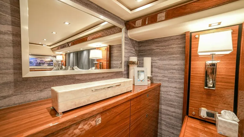 Slide: The Image of 2023 Viking 73 Convertible "Free Spool" - Stateroom - 8672408