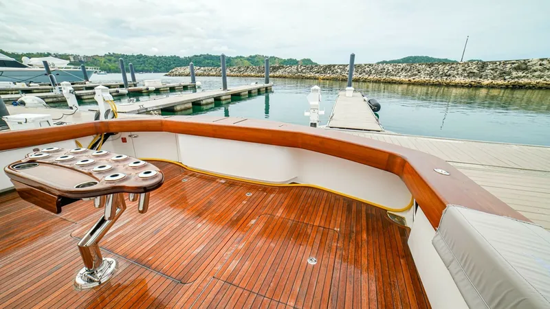 Slide: The Image of 2023 Viking 73 Convertible "Free Spool" - Cockpit - 8672341