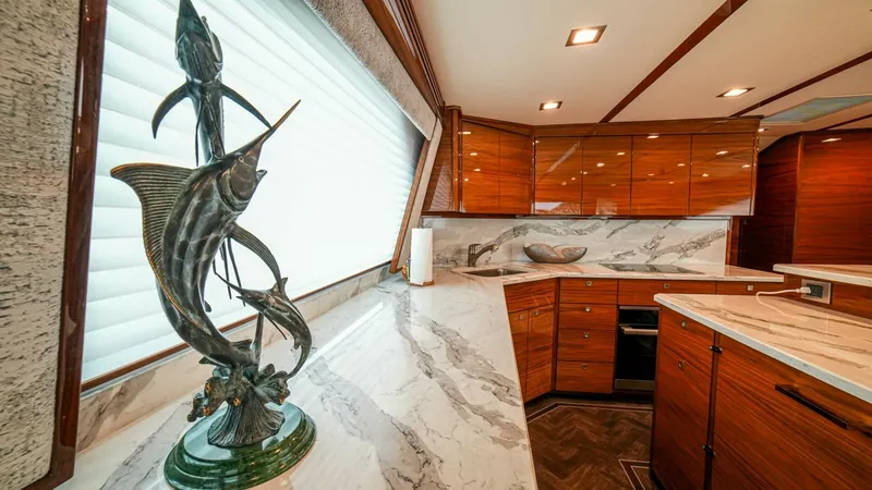 Slide: The Image of 2023 Viking 73 Convertible "Free Spool" - Galley - 8672365