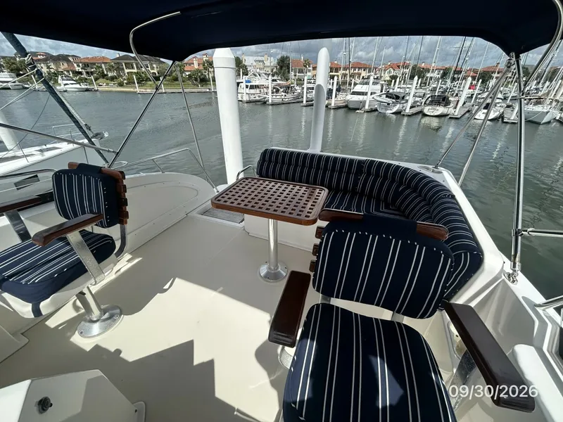 Slide: The Image of 42' Sabre flybridge aft - 8509848