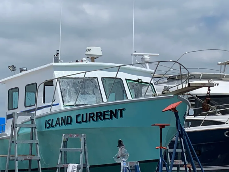 Slide: The Image of Custom 36 Commercial Charter Boat 1984 - 8599666