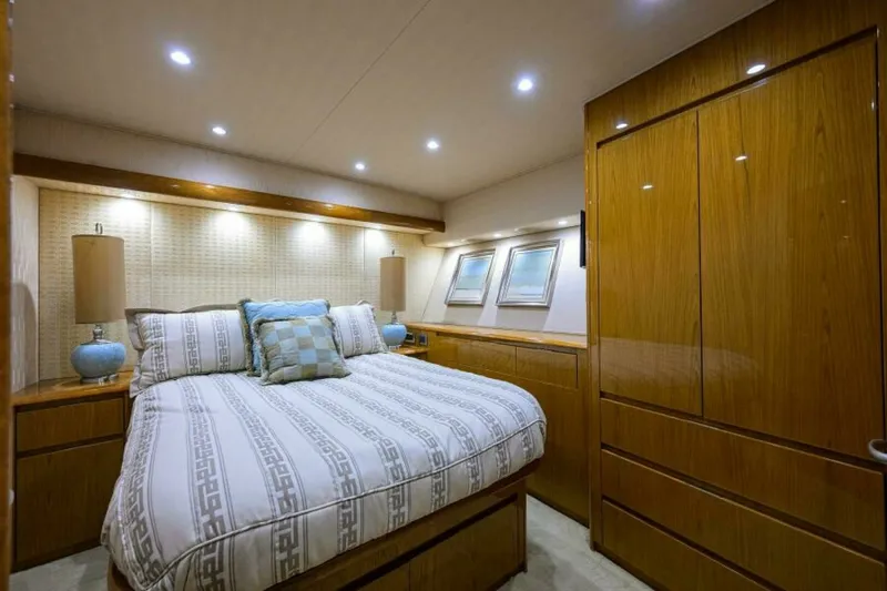 Slide: The Image of Viking 82 BLU FROG - Forward Port Stateroom 2013 Viking 82 Convertible BLU FROG - 8617864