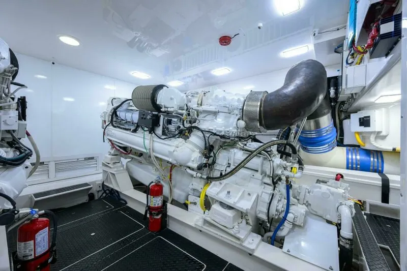 Slide: The Image of Viking 82 BLU FROG - Engine Room 2013 Viking 82 Convertible BLU FROG - 8617892