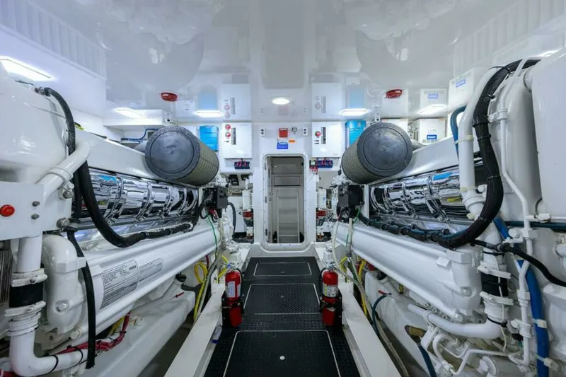 Slide: The Image of Viking 82 BLU FROG - Engine Room 2013 Viking 82 Convertible BLU FROG - 8617894