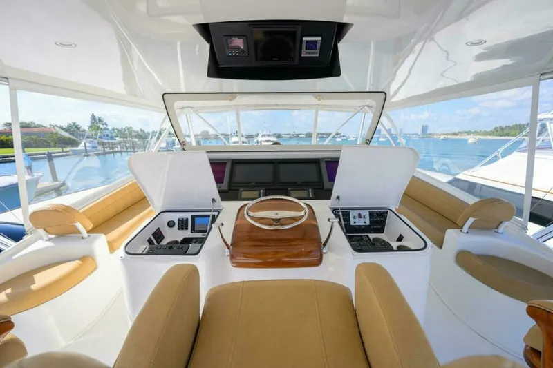 Slide: The Image of Viking 82 BLU FROG - Flybridge 2013 Viking 82 Convertible BLU FROG - 8617881