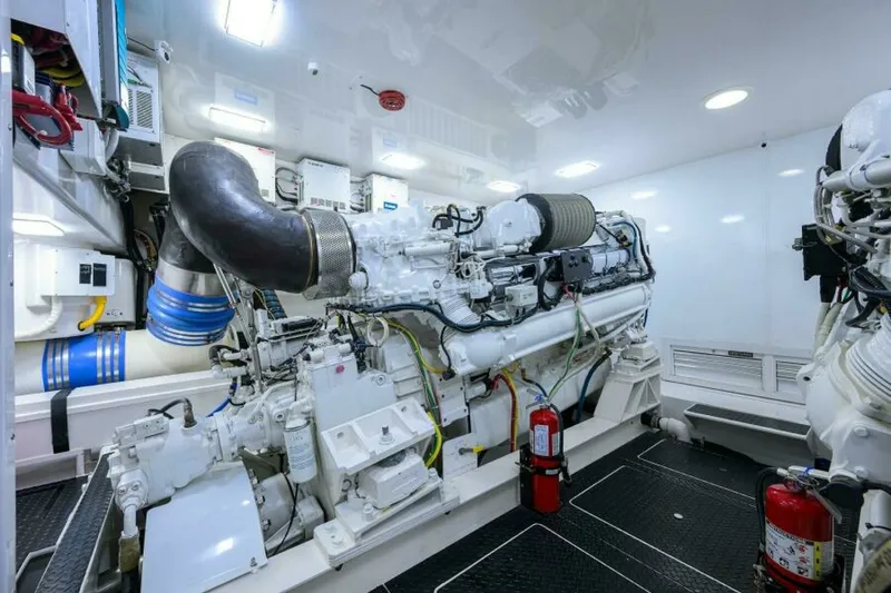Slide: The Image of Viking 82 BLU FROG - Engine Room 2013 Viking 82 Convertible BLU FROG - 8617893
