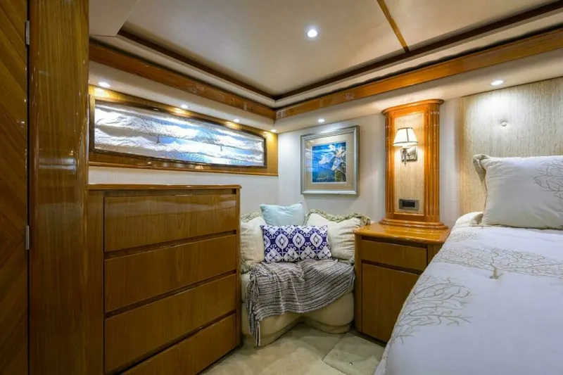 Slide: The Image of Viking 82 BLU FROG - Master Stateroom 2013 Viking 82 Convertible BLU FROG - 8617856