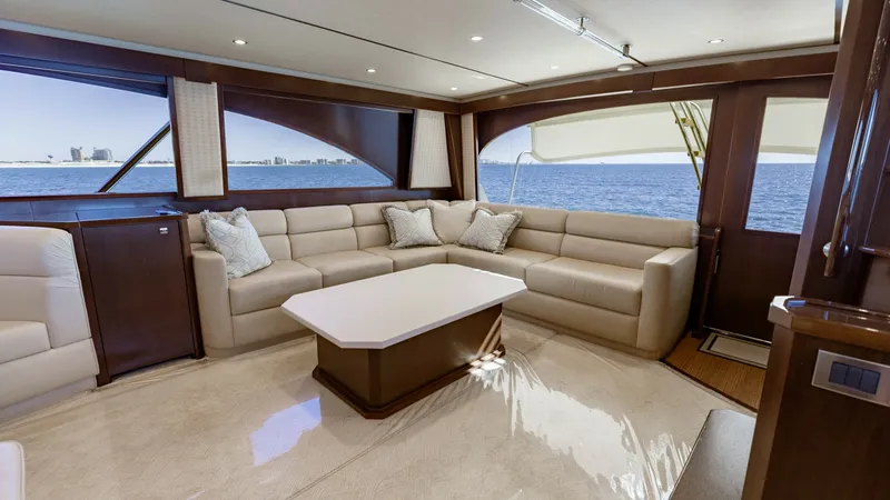 Slide: The Image of 2015 Viking 76 Enclosed Bridge- CHULA- Salon - 8680114