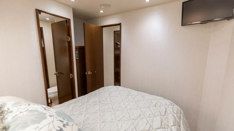 Slide: The Image of 2015 Viking 76 Enclosed Bridge- CHULA- Port Guest VIP Mid Ship Stateroom - 8680135