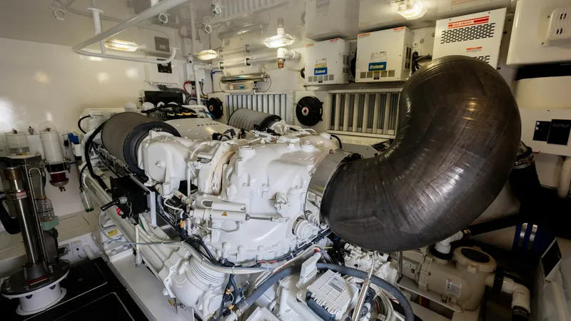 Slide: The Image of 2015 Viking 76 Enclosed Bridge- CHULA- Engine Room - 8680178
