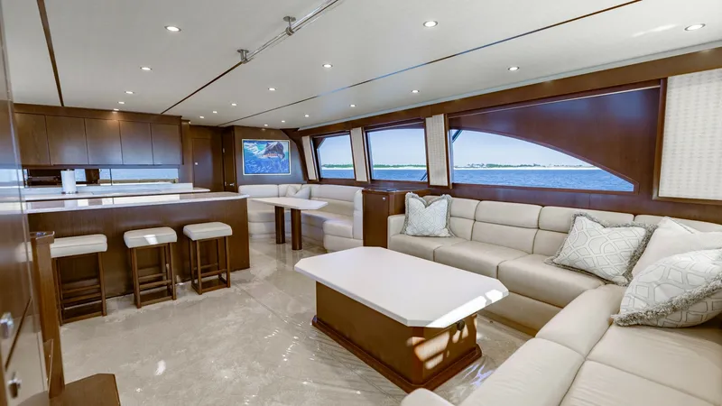Slide: The Image of 2015 Viking 76 Enclosed Bridge- CHULA- Salon - 8680113
