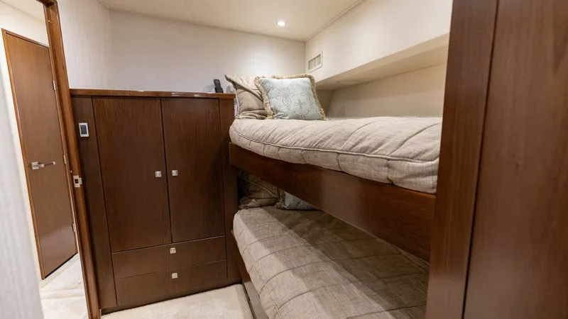 Slide: The Image of 2015 Viking 76 Enclosed Bridge- CHULA- Starboard Stateroom - 8680142