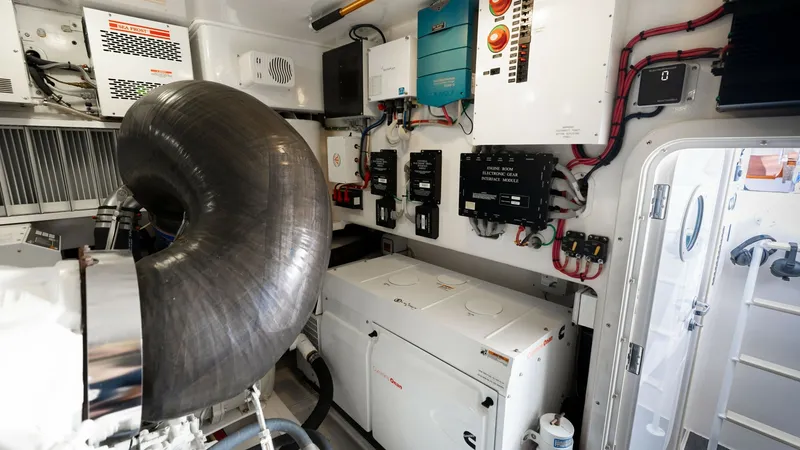 Slide: The Image of 2015 Viking 76 Enclosed Bridge- CHULA- Engine Room - 8680179