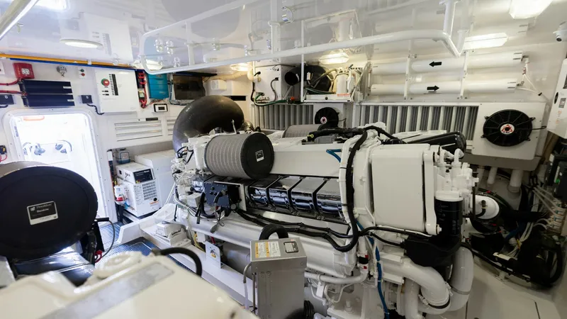 Slide: The Image of 2015 Viking 76 Enclosed Bridge- CHULA- Engine Room - 8680183