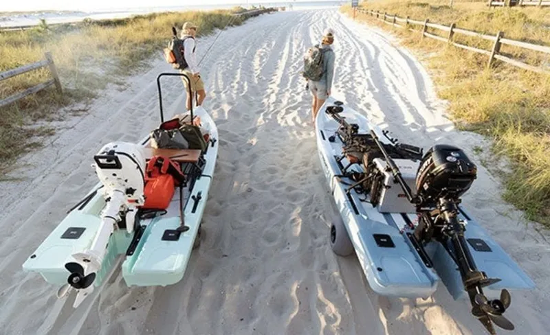 Slide: The Image of CRESCENT KAYAKS Cres-Craft Power Skiff 2026 - 1