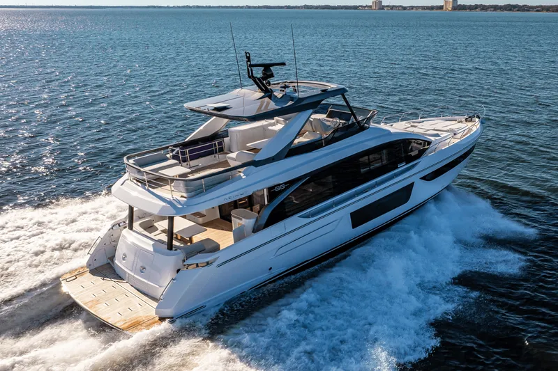 Slide: The Image of Azimut Fly 68 2025 - 17