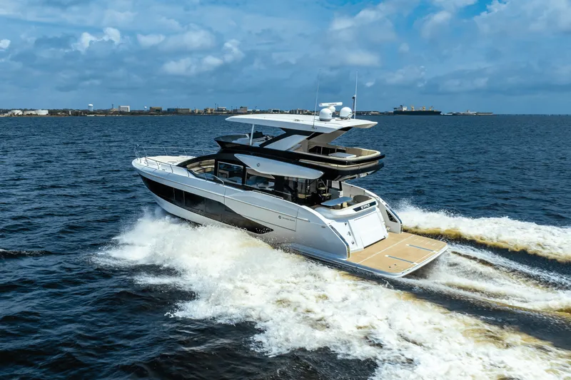 Slide: The Image of Cruisers Yachts 57 FLY 2025 - 10