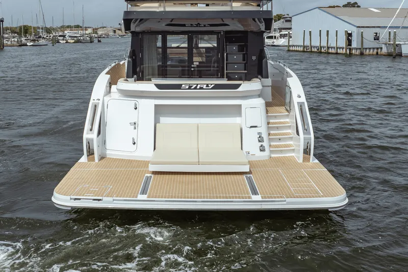 Slide: The Image of Cruisers Yachts 57 FLY 2025 - 19