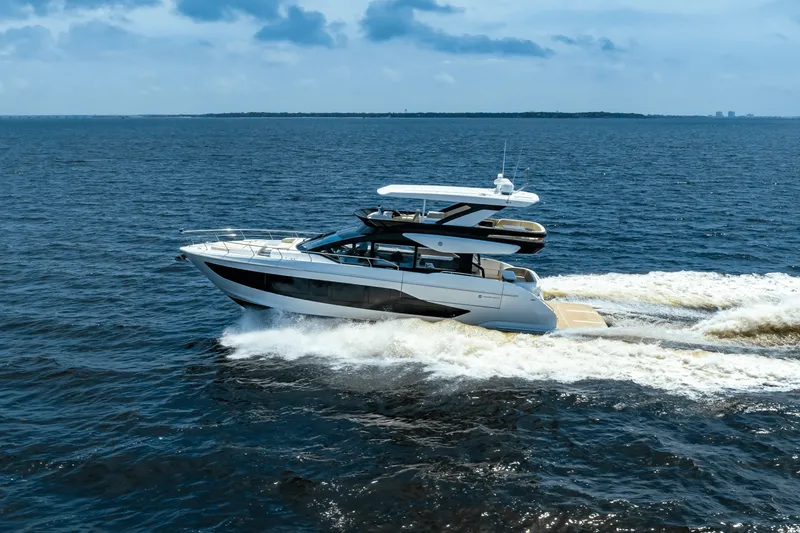 Slide: The Image of Cruisers Yachts 57 FLY 2025 - 5
