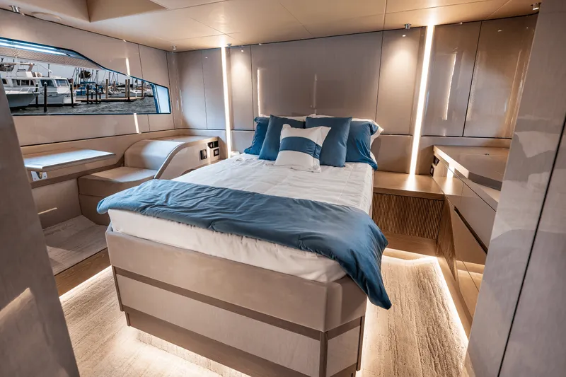 Slide: The Image of Cruisers Yachts 57 FLY 2025 - 56