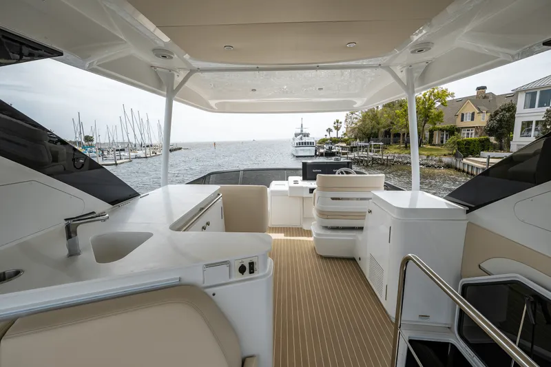 Slide: The Image of Cruisers Yachts 57 FLY 2025 - 63