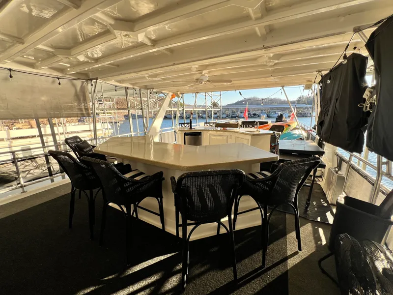 Slide: The Image of Sumerset 90x18 Houseboat 2005 - 45