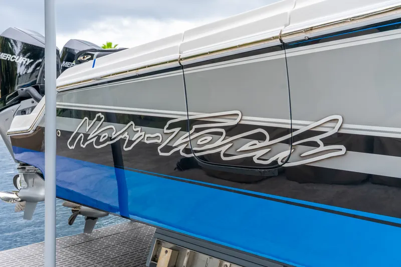 Slide: The Image of Nortech 390 Sport Center Console 2024 - 25