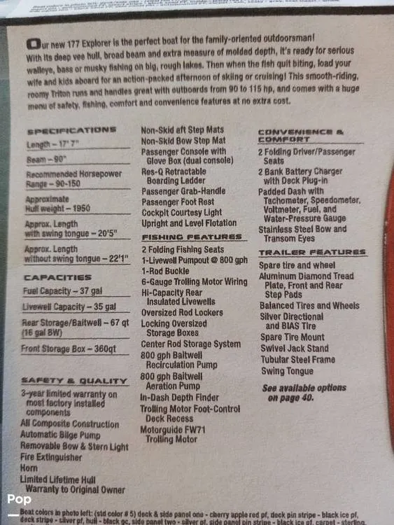 Slide: The Image of Triton 177 Explorer 2010 - 11258686