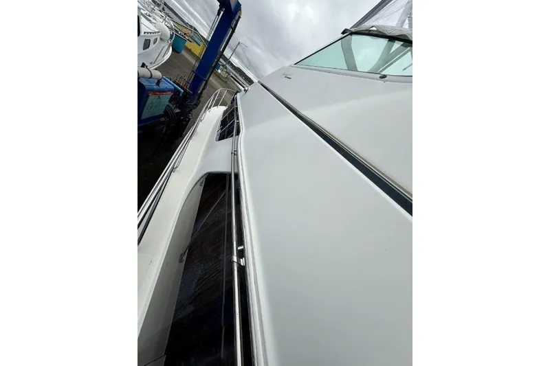 Slide: The Image of Carver Yachts 450 Voyager Pilothouse 2004 - 13